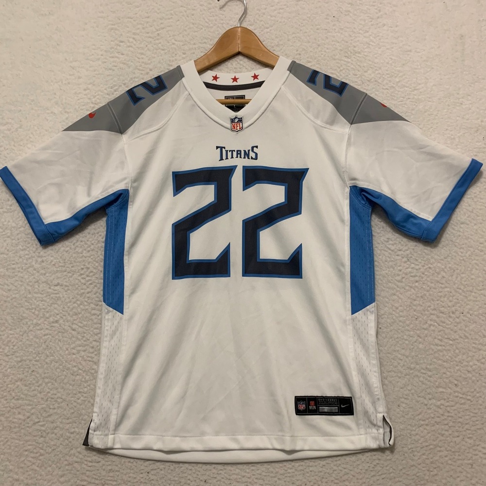 Nike Tennessee Titans Derrick Henry 22 Jersey Youth L NFL White NFLGJ1ST23